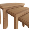 Modena Oak Nest of Tables - 3 Tables