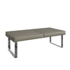 Sloane Oak & Chrome Dining Bench - 1.4m