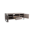 Sloane Oak & Chrome TV Unit - Large