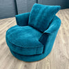 New Home Sofa - Swivel Chair - Villa Teal (Sold)