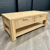 Oslo Premium Oak - Coffee Table with Drawers