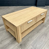 Oslo Premium Oak - Coffee Table with Drawers