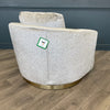 Bond Sofa - Cuddler Chair - Pisa Linen (Sold)