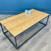 Soho Industrial Oak - Large Coffee Table (Showroom Clearance)