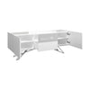 Mint Collection - Novara Large TV Unit - Gloss White