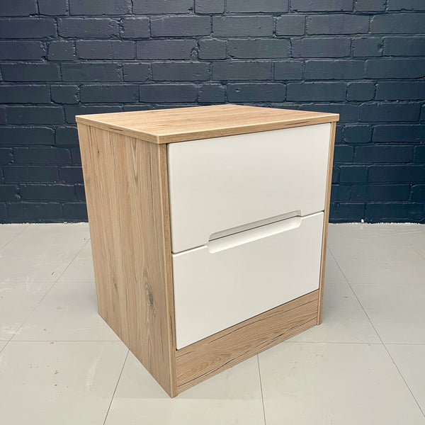 Monaco Gloss - 2 Drawer Locker (Showroom Clearance)