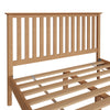 Rimini Oak Bed Frame - 4ft6 Double