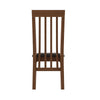 Rimini Oak Dining Chair - Slatted Back with Padded Seat