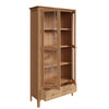 Rimini Oak Display Cabinet