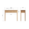 Rimini Oak Dressing Table