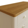 Oregon Oak & Stone Painted Chest of Drawers - 2 over 3