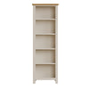 Oregon Oak & Stone Painted Bookcase - Large