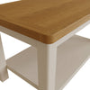 Oregon Oak & Stone Painted Coffee Table - Small