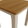 Oregon Oak & Stone Painted Dining Table - Fixed Top