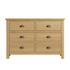 Oregon Oak Chest of Drawers - 6 Drawer