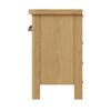 Oregon Oak Side Table - 1 Drawer with Basket