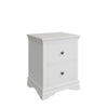 Chantilly White Painted Bedside - Large