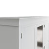 Chantilly White Painted Wardrobe - 3 Door, 3 Drawer